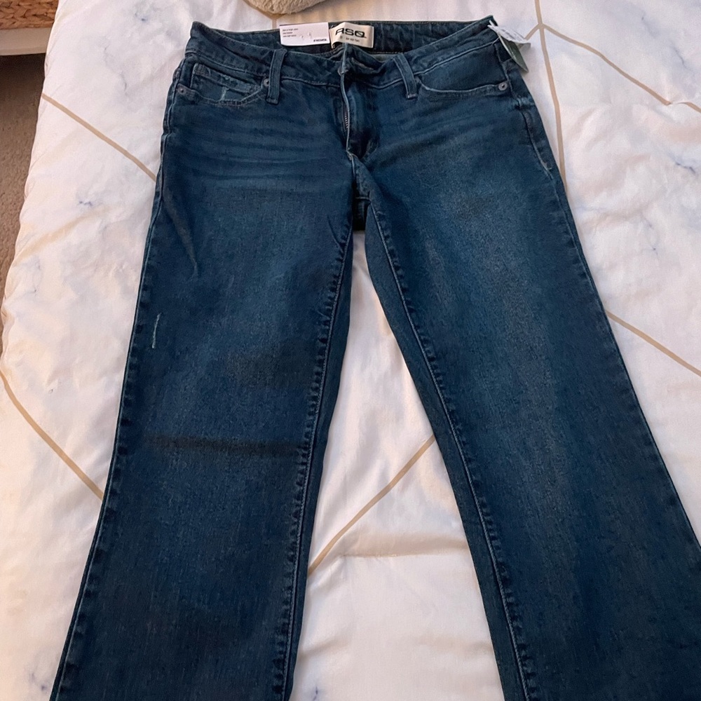 Womens Dark Blue Jeans, Flare, Size 26
